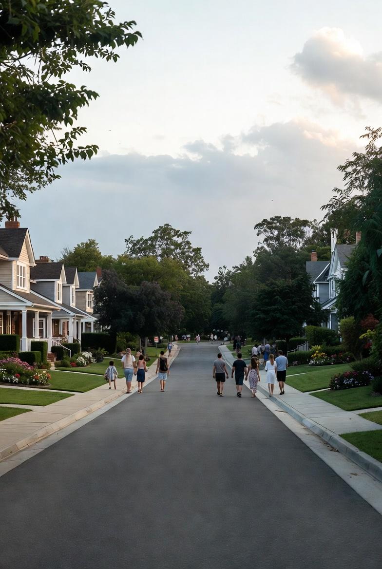 Affordable neighborhood offering long-term quality of life